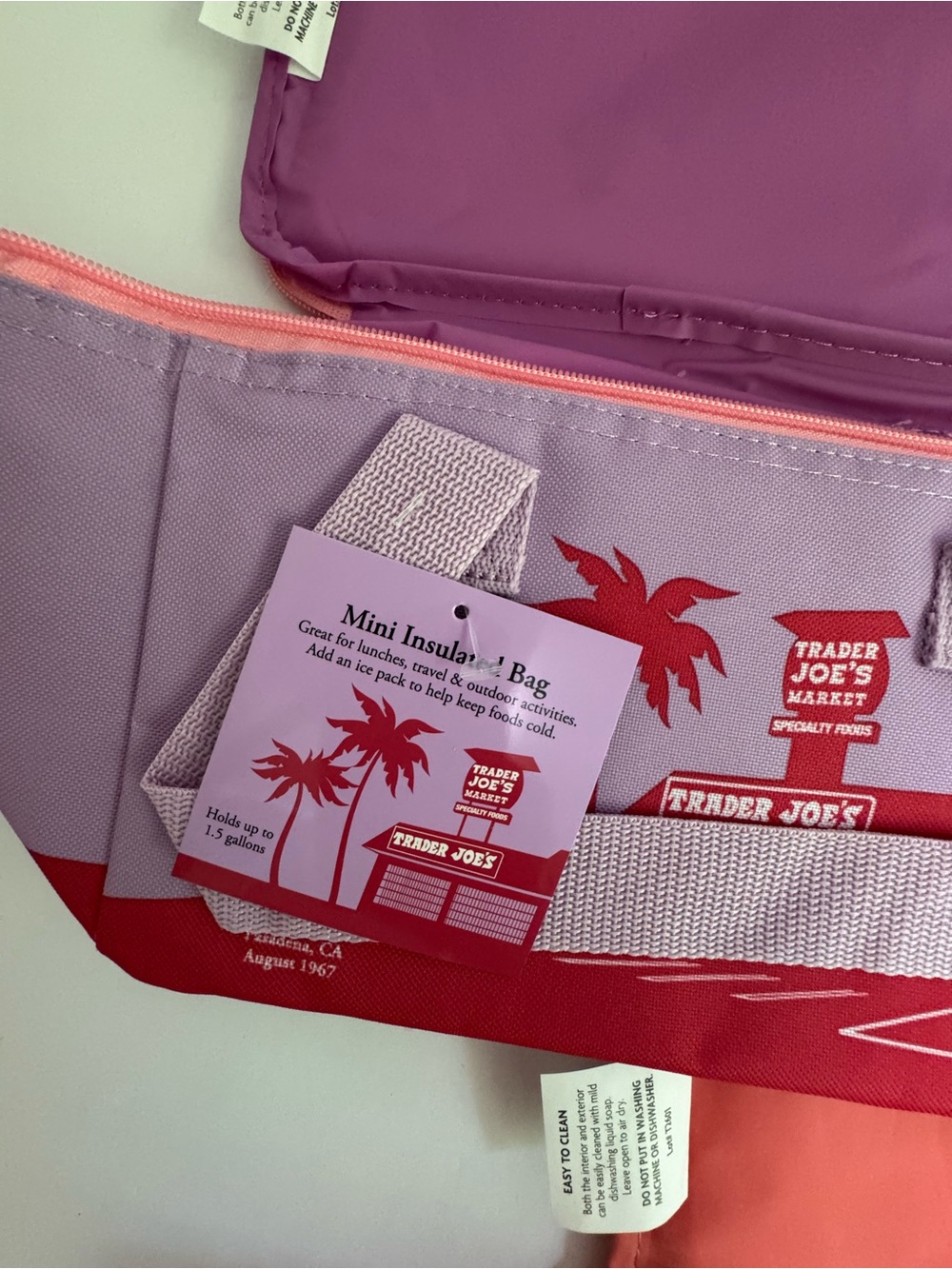 Trader Joe’s 2026 Mini Insulated Tote Bag Set of 3 NWT Limited - Picture 9 of 14